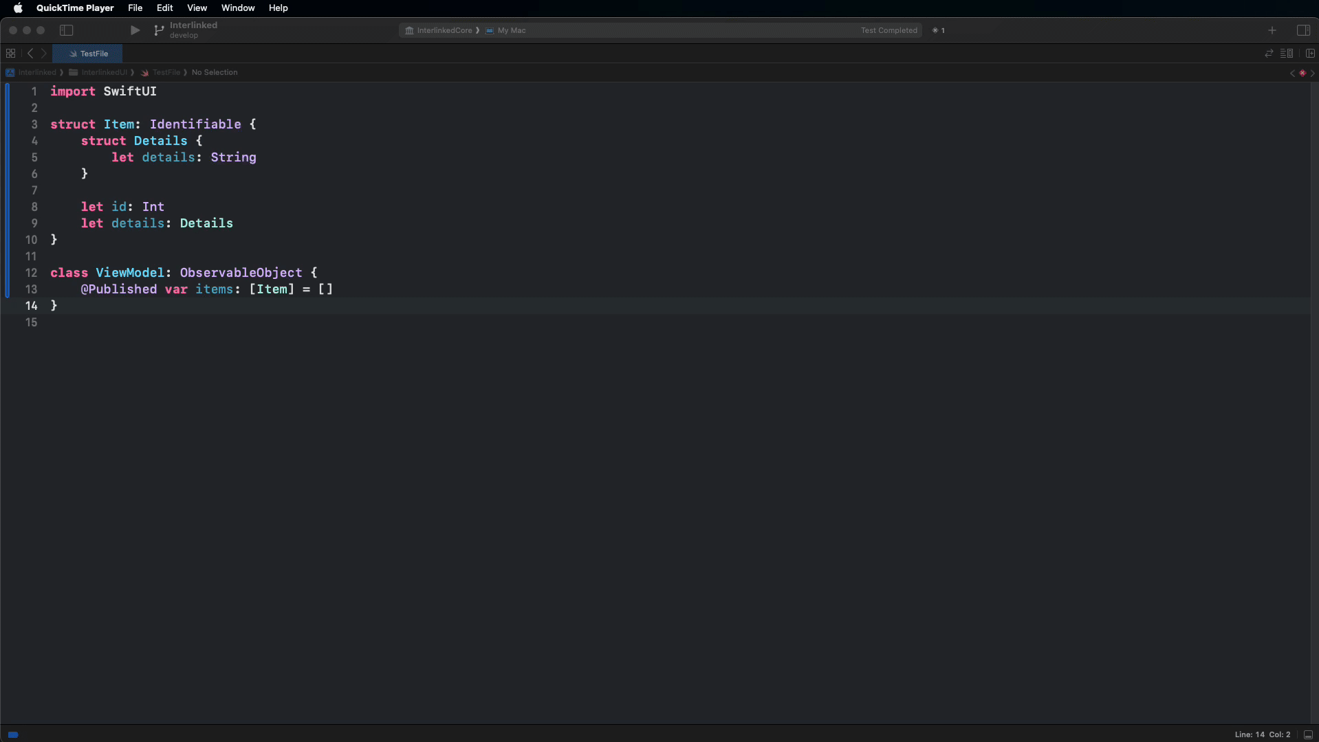 Example usage
